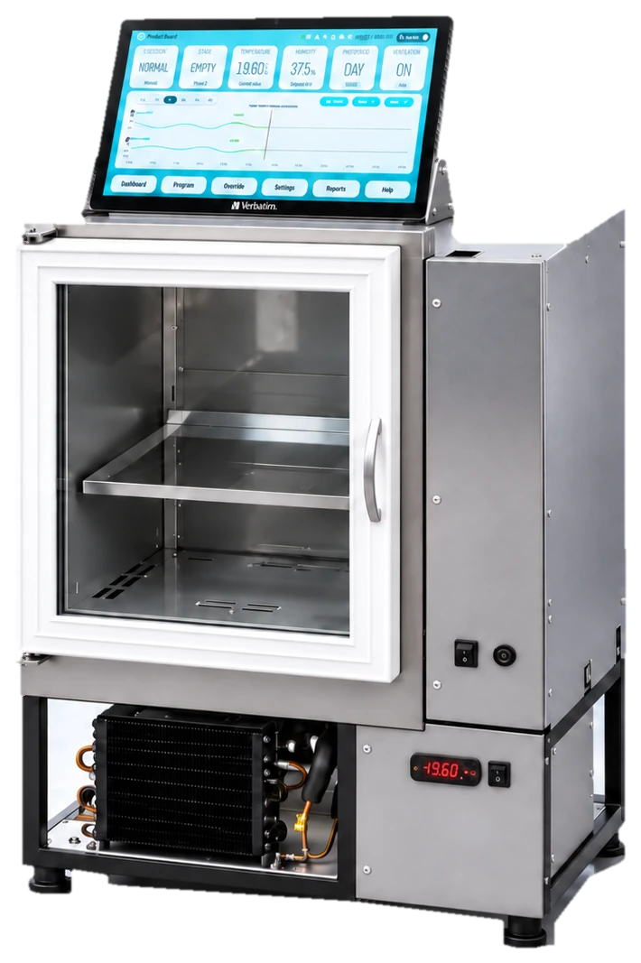 INSECTARIUM-X rearing chamber with touchscreen controller